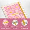 Artikelbild 2 des Artikels “paper&you Journal dotted A5 [Pink Flowers] “