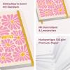 Artikelbild 2 des Artikels “paper&you Notizbuch A5+ blanko [Pink Flowers] “