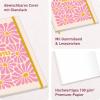 Artikelbild 2 des Artikels “paper&you Notizbuch A4+ liniert [Pink Flowers] “