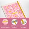 Artikelbild 2 des Artikels “paper&you Notizbuch Classic A5+ liniert [Pink Flowers] “