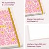 Artikelbild 2 des Artikels “paper&you Notizbuch Classic A5+ liniert [Pink Flowers] “