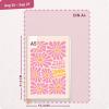Artikelbild 3 des Artikels “Häfft-Timer A5 2026/2027 [Pink Flowers] “