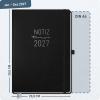 Artikelbild 3 des Artikels “Wochen-Notiz-Kalender A4 2027 [Schwarz] “