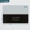 Artikelbild 3 des Artikels “Wochen-Tischkalender quer 2027 [Black Edition] “