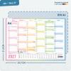 Artikelbild 3 des Artikels “Tafelkalender Premium A4 quer [Rainbow] “