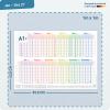 Artikelbild 3 des Artikels “Urlaubsplaner / Teamkalender 2027 A1 + quer [Rainbow] “