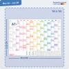 Artikelbild 3 des Artikels “Wandkalender 2027 A1+ gerollt abwischbar [Rainbow] “