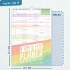 Artikelbild 3 des Artikels “Familienplaner kompakt 2026/2027 Wandkalender mit 6 Spalten [Rainbow] “