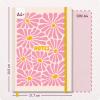 Artikelbild 3 des Artikels “paper&you Notizbuch A4+ liniert [Pink Flowers] “