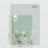 Artikelbild 3 des Artikels “Bullet Journal dotted A5 mit Spiralbindung [Minty Leaves] “