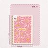 Artikelbild 3 des Artikels “Bullet Journal dotted A5 mit Spiralbindung [Pink Flowers] “
