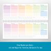 Artikelbild 3 des Artikels “Tischkalender undatiert Querformat [Rainbow] “