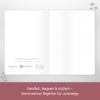 Artikelbild 4 des Artikels “paper&you Notizheft Classic liniert A5 [Fine Flowers rosé] “