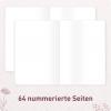 Artikelbild 4 des Artikels “paper&you Notizheft Classic liniert A5 [Fine Flowers rosé] “