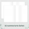 Artikelbild 4 des Artikels “paper&you Notizheft Classic liniert A5 [Minty Leaves] “