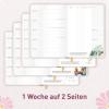 Artikelbild 4 des Artikels “Häfft-Timer A5 2026/2027 [Pink Flowers] “