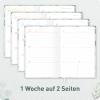 Artikelbild 4 des Artikels “Schulstuff Schüler:innen-Timer A6 2026/2027 [Mint Blattgold] “