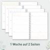Artikelbild 4 des Artikels “Schulstuff Schüler:innen-Timer mit Spiralbindung A5 2026/2027 [Mint Blattgold] “