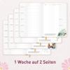 Artikelbild 4 des Artikels “Häfft-Timer A5 2027 [Pink Flowers] “