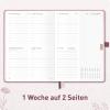 Artikelbild 4 des Artikels “Chäff-Timer Premium A5 2027 [Fine Flowers rosé] “