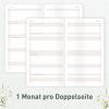 Artikelbild 4 des Artikels “Monatskalender Pocket Slim A6+ 2027 [Daisy Days] “