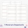 Artikelbild 4 des Artikels “Monatskalender Pocket Slim A6+ 2027 [Lovely Flowers] “