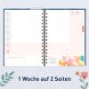 Artikelbild 4 des Artikels “Family-Timer A5 2027 [Color Flowers] “