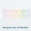Artikelbild 4 des Artikels “Urlaubsplaner / Teamkalender 2027 A4 gefalzt [Rainbow] “