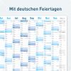 Artikelbild 4 des Artikels “Wandkalender 2027 A1 + quer [Blau] “
