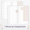 Artikelbild 4 des Artikels “Monatskalender 2026/2027 Square A6+ Taschenkalender [Flower Joy] “
