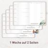 Artikelbild 4 des Artikels “Häfft-Timer Deluxe A5 2026/2027 [Soft Beige] “