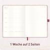 Artikelbild 4 des Artikels “Häfft® Wochen-Notiz-Kalender 2026 2027 A5 Terminplaner 17 Monate: Aug. 26 - Dez. 27, Buchkalender, Wochenplaner, Terminkalender, Wochenkalender 