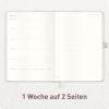Artikelbild 4 des Artikels “Wochen-Notiz-Kalender 2026/2027 A5 [Sparkling Leaf] “