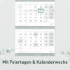 Artikelbild 4 des Artikels “3-Monatskalender 2027 [Minty Leaves] “