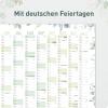 Artikelbild 4 des Artikels “Abwischbarer Wandkalender 2027 A1+ [Blattgold] “