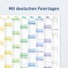 Artikelbild 4 des Artikels “Wandkalender 2027 A2 gerollt abwischbar [Rainbow] “