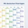 Artikelbild 4 des Artikels “Wandkalender 2027 A3 abwischbar gerollt quer [Rainbow] “