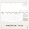Artikelbild 4 des Artikels “Wochen-Tischkalender 2027 mit Aufsteller [Golden Hearts] “