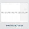 Artikelbild 4 des Artikels “Internationaler Wochen-Tischkalender quer 2027 [Black Edition] “