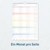 Artikelbild 4 des Artikels “Familienplaner kompakt 2027 Wandkalender mit 6 Spalten [Rainbow] “