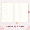 Artikelbild 4 des Artikels “Wochen-Notiz-Kalender A6 2027 [Pink Flowers] “