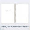 Artikelbild 4 des Artikels “Bullet Journal dotted A5 mit Spiralbindung [Time to Grow] “