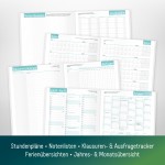 Häfft PLANER 23/24 - Hausaufgabenheft sortiert (6) - Herausgegeben:Reiter,  Andreas - Dussmann - Das Kulturkaufhaus