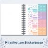 Artikelbild 5 des Artikels “Journal Fancy dotted A5 mit Spiralbindung [Night Flower] “