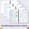 Artikelbild 5 des Artikels “Häfft Planer Premium A5 2026/2027 [Dark Bloom] “