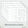 Artikelbild 5 des Artikels “Schulstuff Schüler:innen-Timer A6 2026/2027 [Mint Blattgold] “