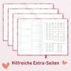Artikelbild 5 des Artikels “Schulstuff Schüler:innen-Timer A6 2026/2027 [Red Hearts] “