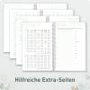 Artikelbild 5 des Artikels “Schulstuff Schüler:innen-Timer mit Spiralbindung A5 2026/2027 [Mint Blattgold] “