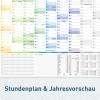 Artikelbild 5 des Artikels “Wandkalender Schuljahr 2026/2027 A1 + [Rainbow] “