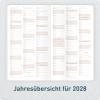 Artikelbild 5 des Artikels “Monatskalender Pocket Slim A6+ 2027 [Black Edition] “
